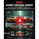 REDTIGER F4 4K Dash Cam Front - 2160P UHD Touch Screen, Voice Control