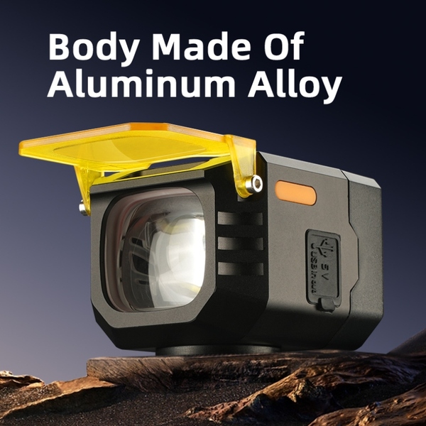 SUPERFIRE BL58 Bicycle Front Light - 650 Lumens, 230m Beam Distance