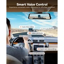 WOLFBOX G850 PRO 4K Mirror Dash Cam - Advanced Safety & Clarity