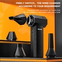 BLWR 101 Mini Portable Turbo Air Fan Blower/Handheld Cleaner & Hairdryer