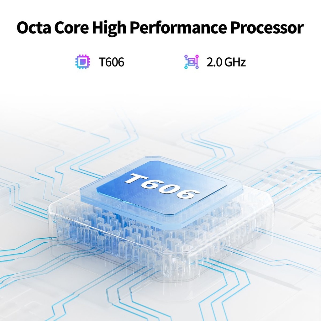 Pritom 11" Smart Tablet 4GB RAM 124GB ROM, Android 14, 18W Quick Charge