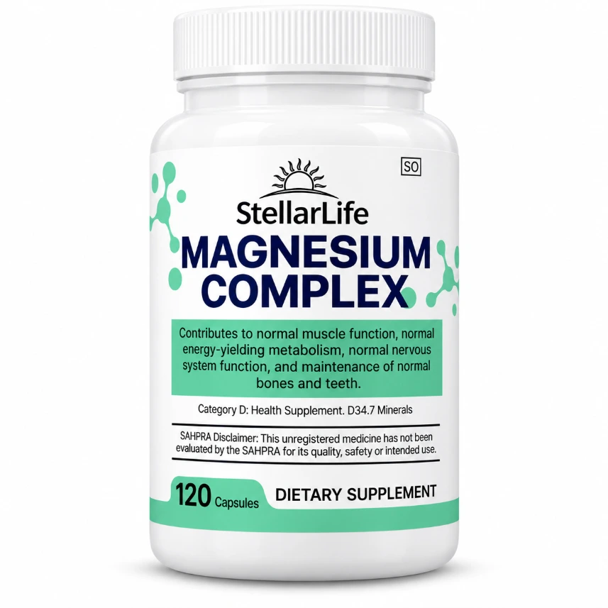 StellarLife Magnesium Complex 120 Capsules