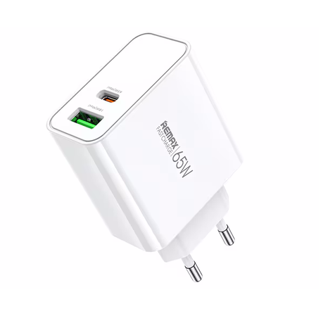 Charger REMAX 65W Fast Charger A+C RP-U125 EU Kiddy Series