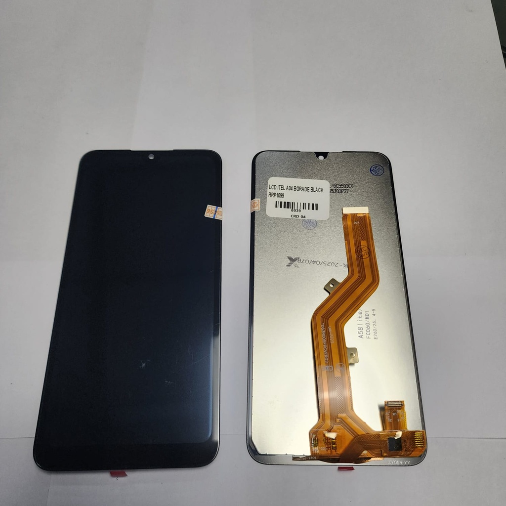LCD ITEL A04 BGRADE BLACK RRP1099