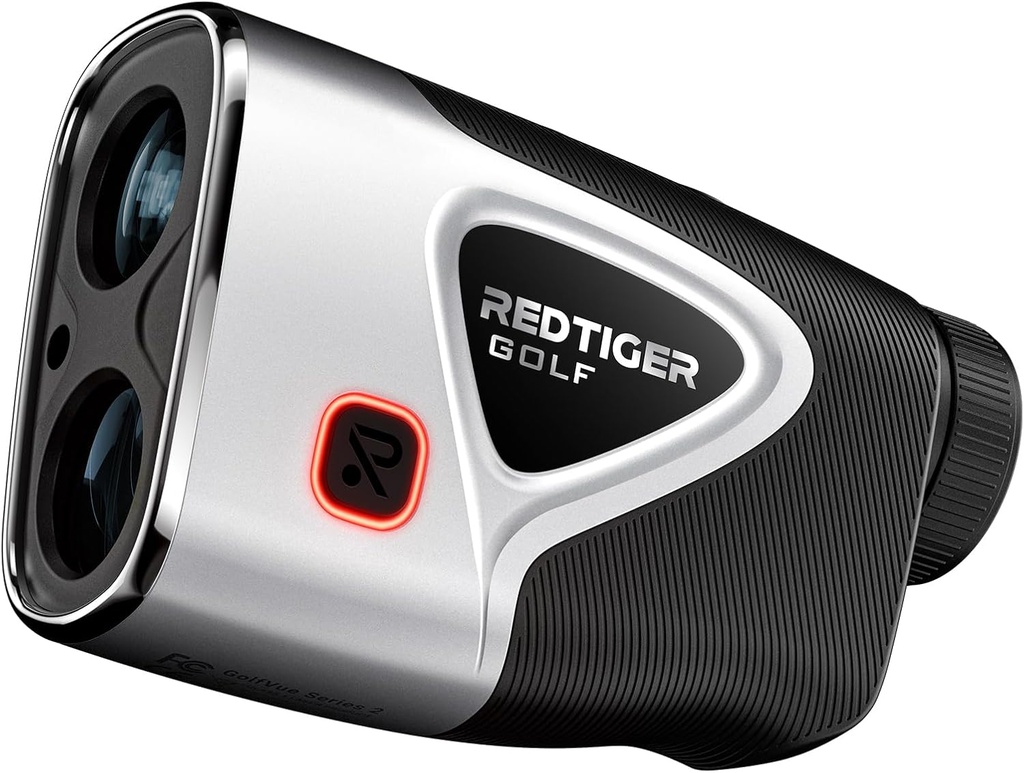 REDTIGER GolfVue Series 2 Golf Range Finder with Slope,, 7X Magnification